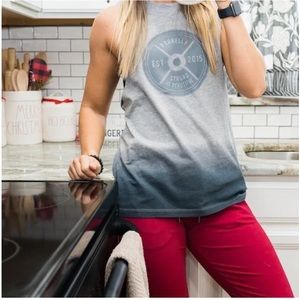 Barbella Strong Is Beautiful Ombré Tank Top